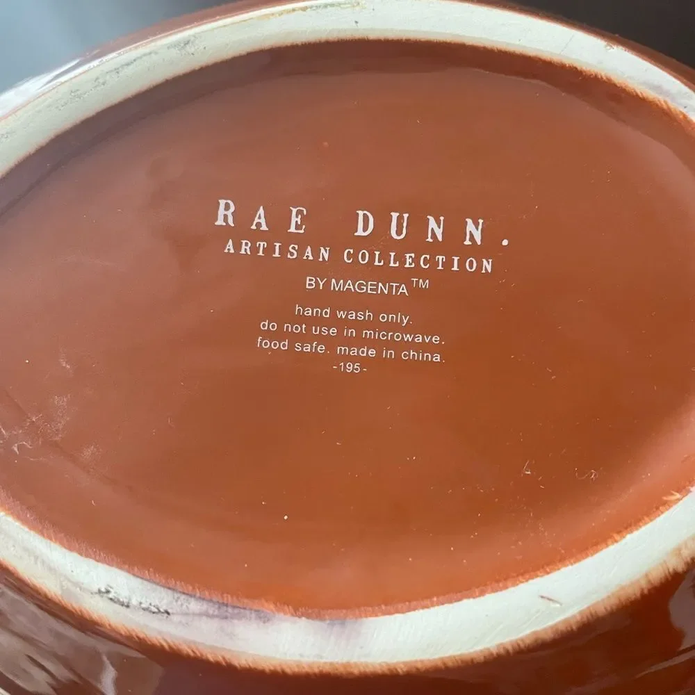 RAE DUNN SUNDAY‎ FUN DAY CHIP BOWL